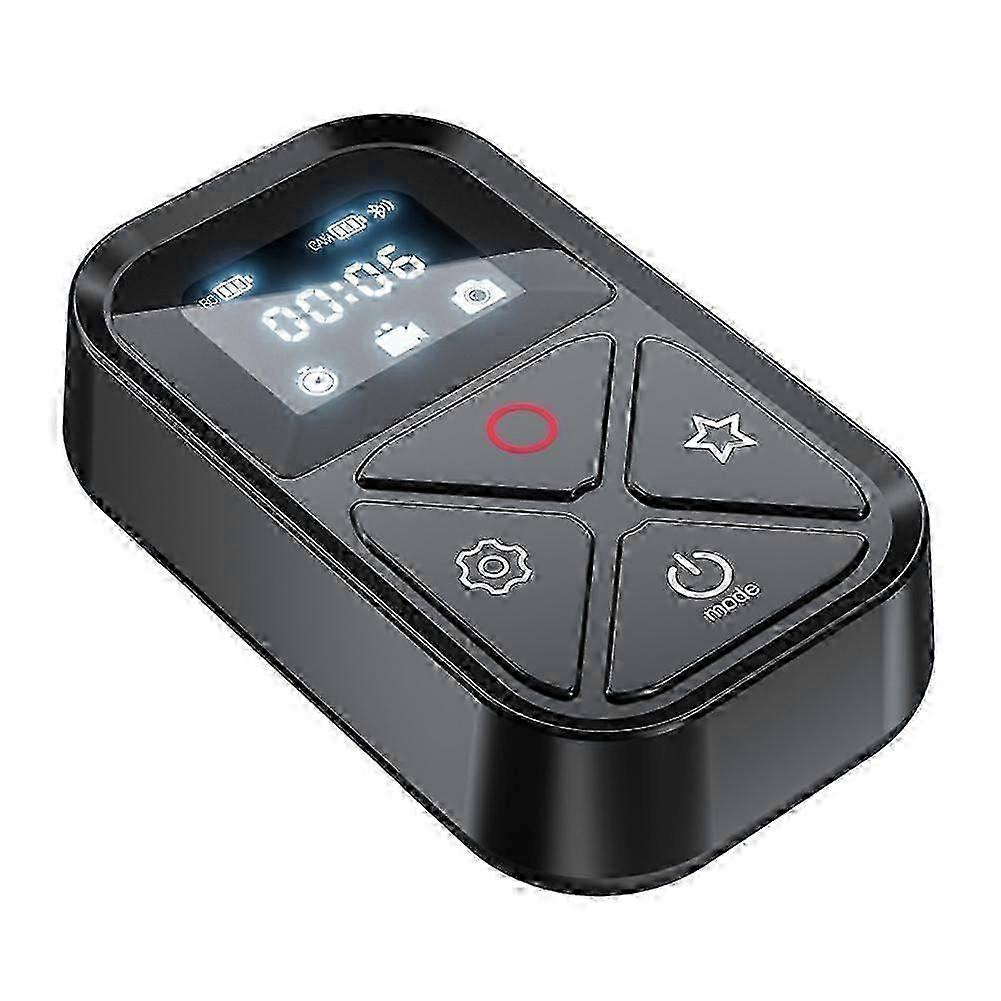 Smart Wireless Remote Control Waterproof Camera Controller compatible with Go Pro Hero 8/9/10 MAX Remote Bluetooth-Compatible simple