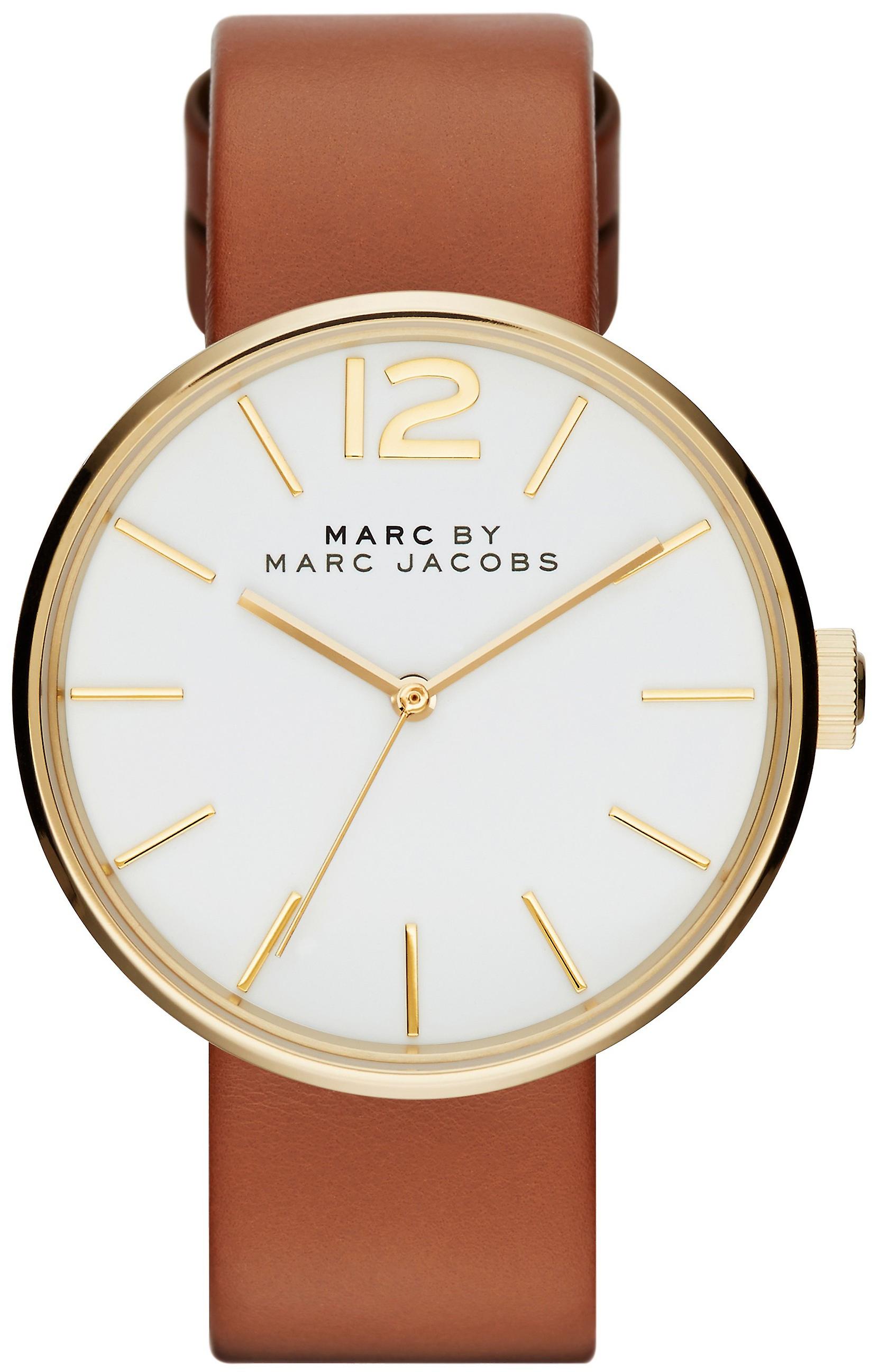 Marc by Marc Jacobs Peggy Quartz Analog Woman Watch with Cowskin Bracelet MBM1362