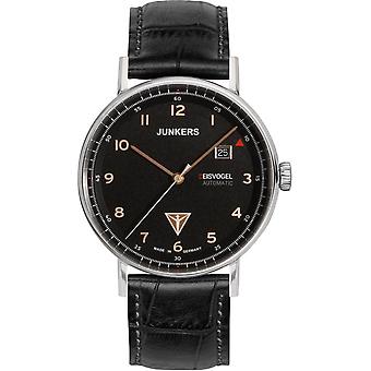 Junkers eisvogel f13 Automatic Analog Men's Watch with Cowskin Bracelet 6754-5