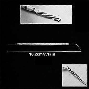 Double-Headed Lash Lift Curler Eyelash Perming Stick Stainless Steel Cosmetic Applicator Comb Tool Eyelash Extension Supplies