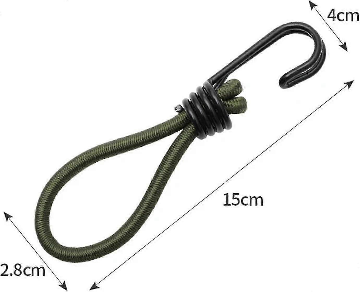 Durable Outdoor Bungee Cord Pack With Hooks