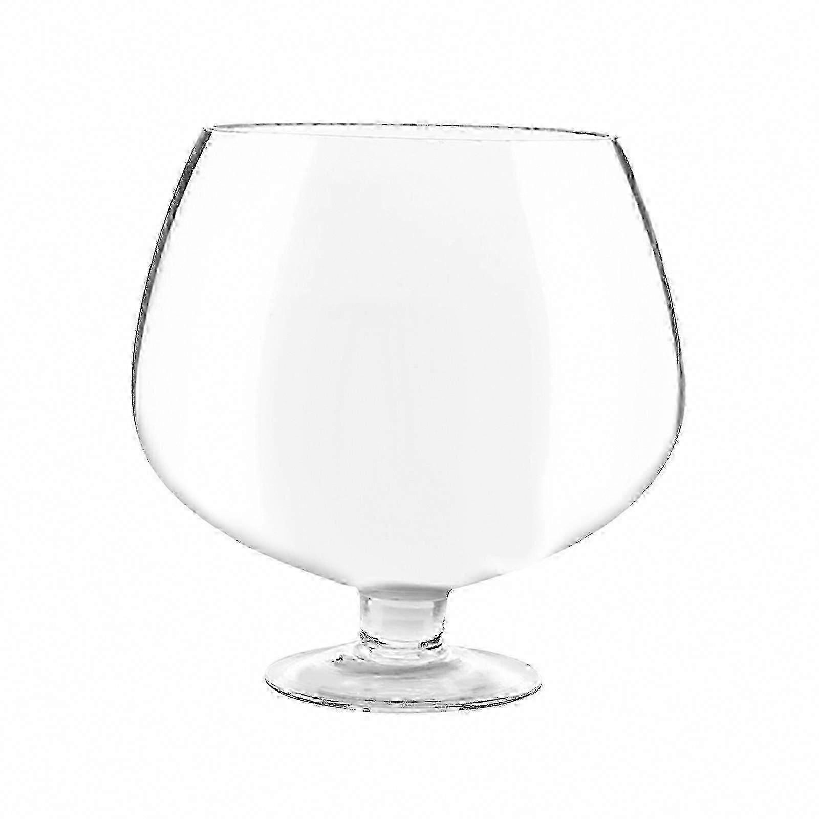 Large Capacity Clear Goblet Glass
