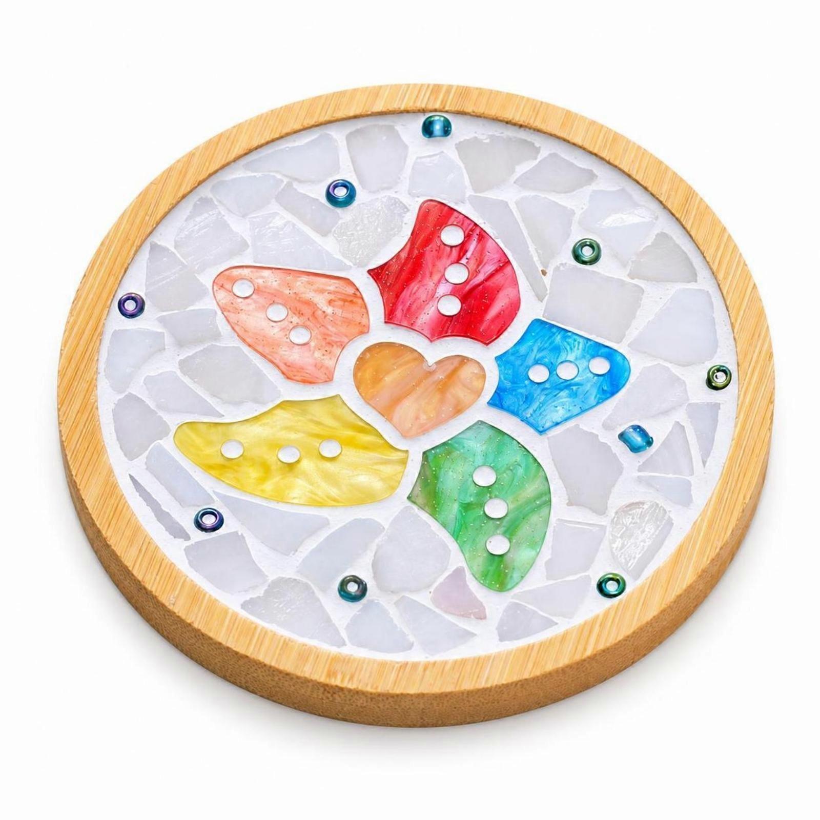 All Inunified Tile Pattern Coaster Kit | Complete, Diy Mosaic Coaster Kit, for