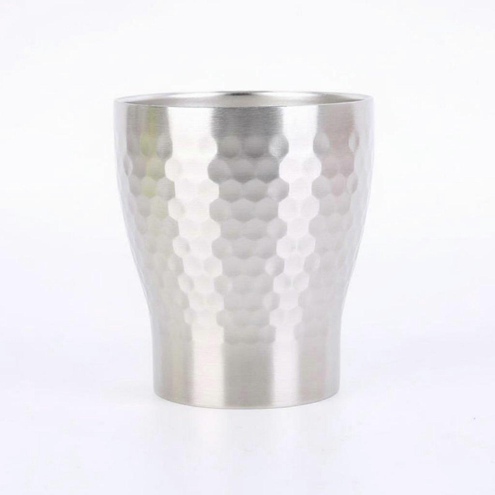 280 Ml Double Wall Insulated Cup Shatterproof Drinkware Safe for Camping