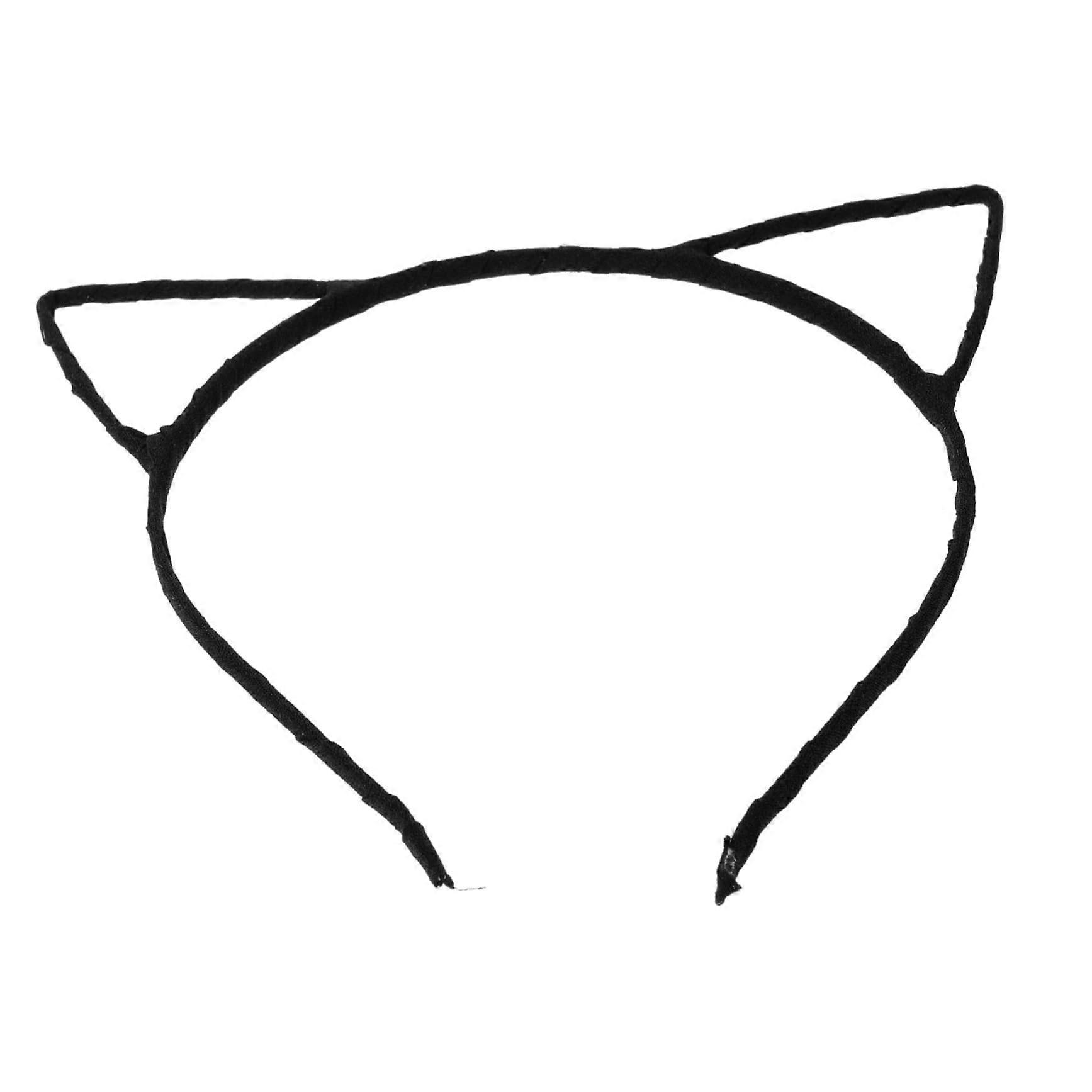 Adjustable Silk Cat Ears Headband