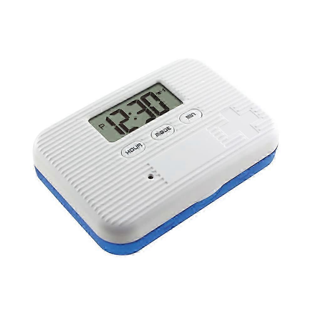 Portable 6-Slot Automatic Pill Dispenser