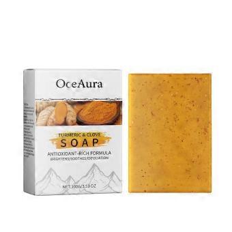 Turmeric Clove Essential Oil Soap Moisturizes Facial Body Cleansing And Delicate Skin Flower Soap,HJ-01