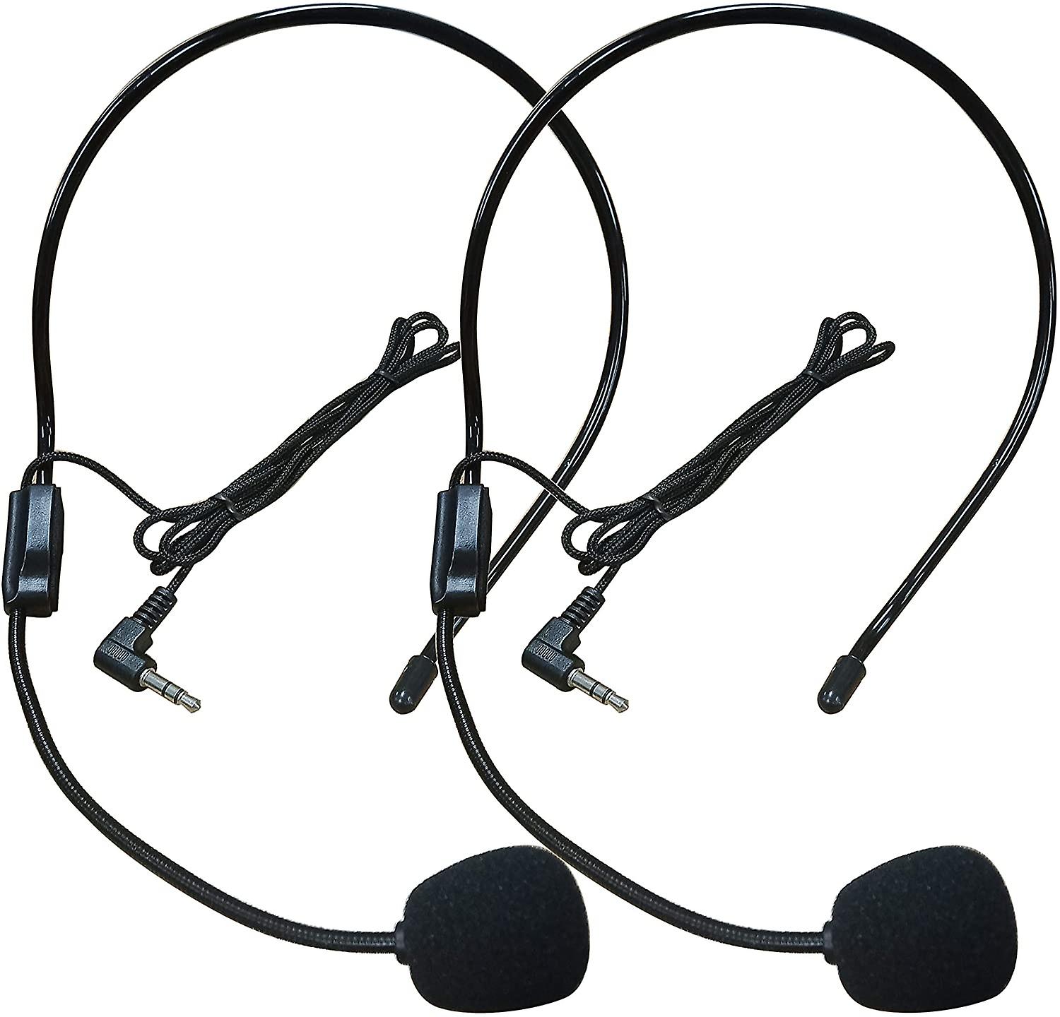 3.5 مم صوت ذكر إلى ميكروفون محمول على الرأس لنظام الميكروفون ، مكبر الصوت ، مكبرات الصوت ، المعلمين