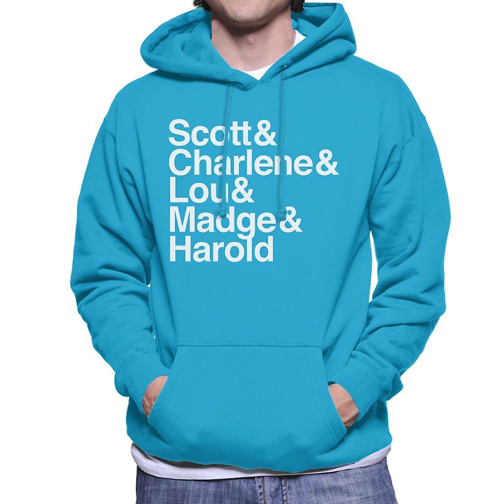 Neighbours Characters Ampersand Men's Hooded Sweatshirt