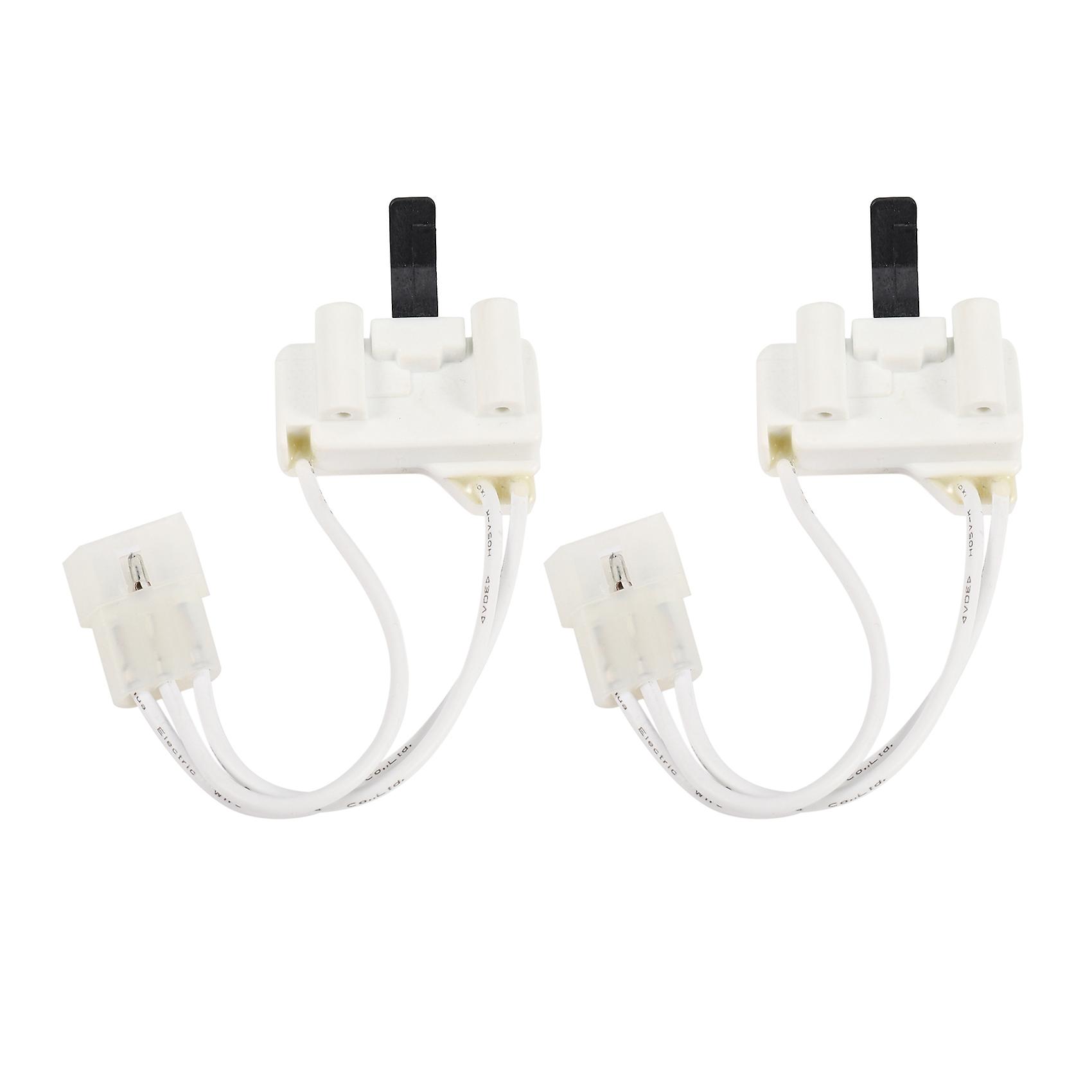 2PCS for 3406107 Dryer Door Switch Assembly Replacement Part Fit for