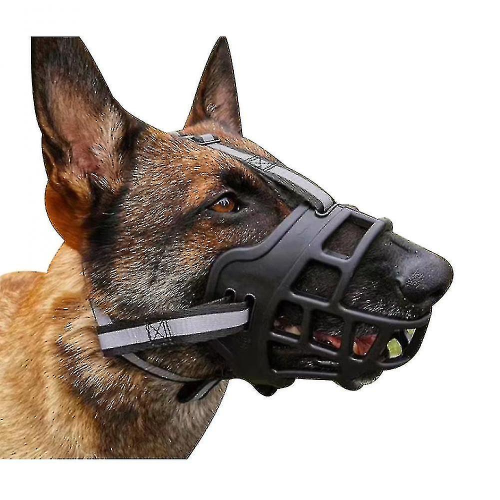 Dog Muzzle Breathable Basket Muzzle
