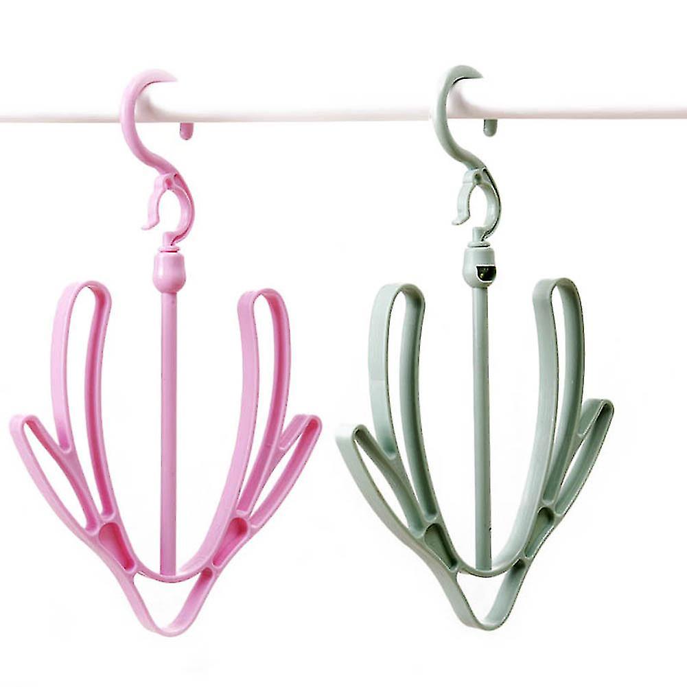 4pcs Folding Hook Shoe Drying Rack Shoes Hanger Multi-function Shelf