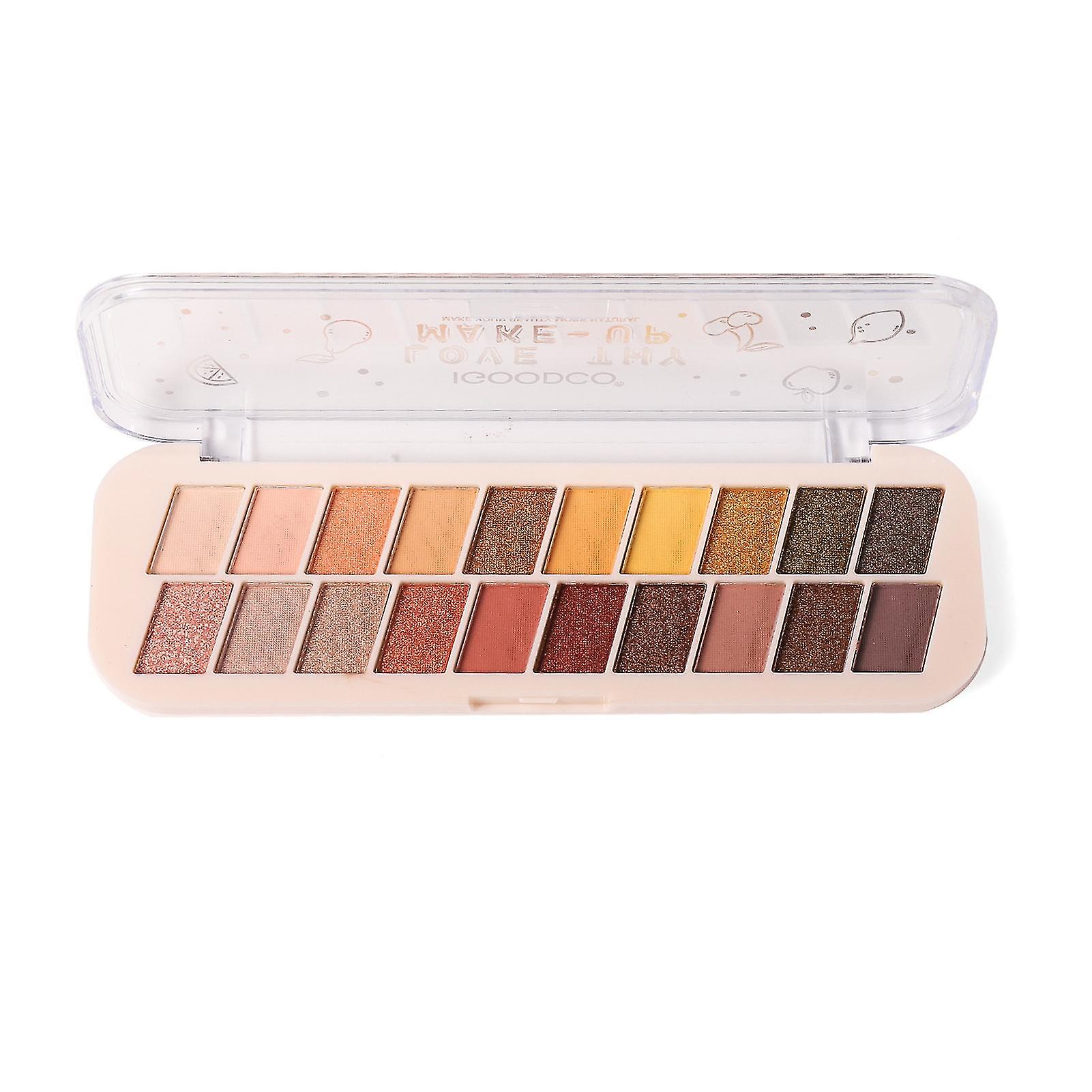 20 Colors Matte Shimmer Eyeshadow Waterproof Smooth Highly Pigmented For Daily & Official Makeup Cosmetic