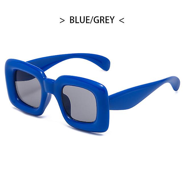 New Design Children's Hip Hop Bubble Sunglasses Funny Square Thick Frame Glasses Boys And Girls Go Out Sunscreen Sunglassesynmt 