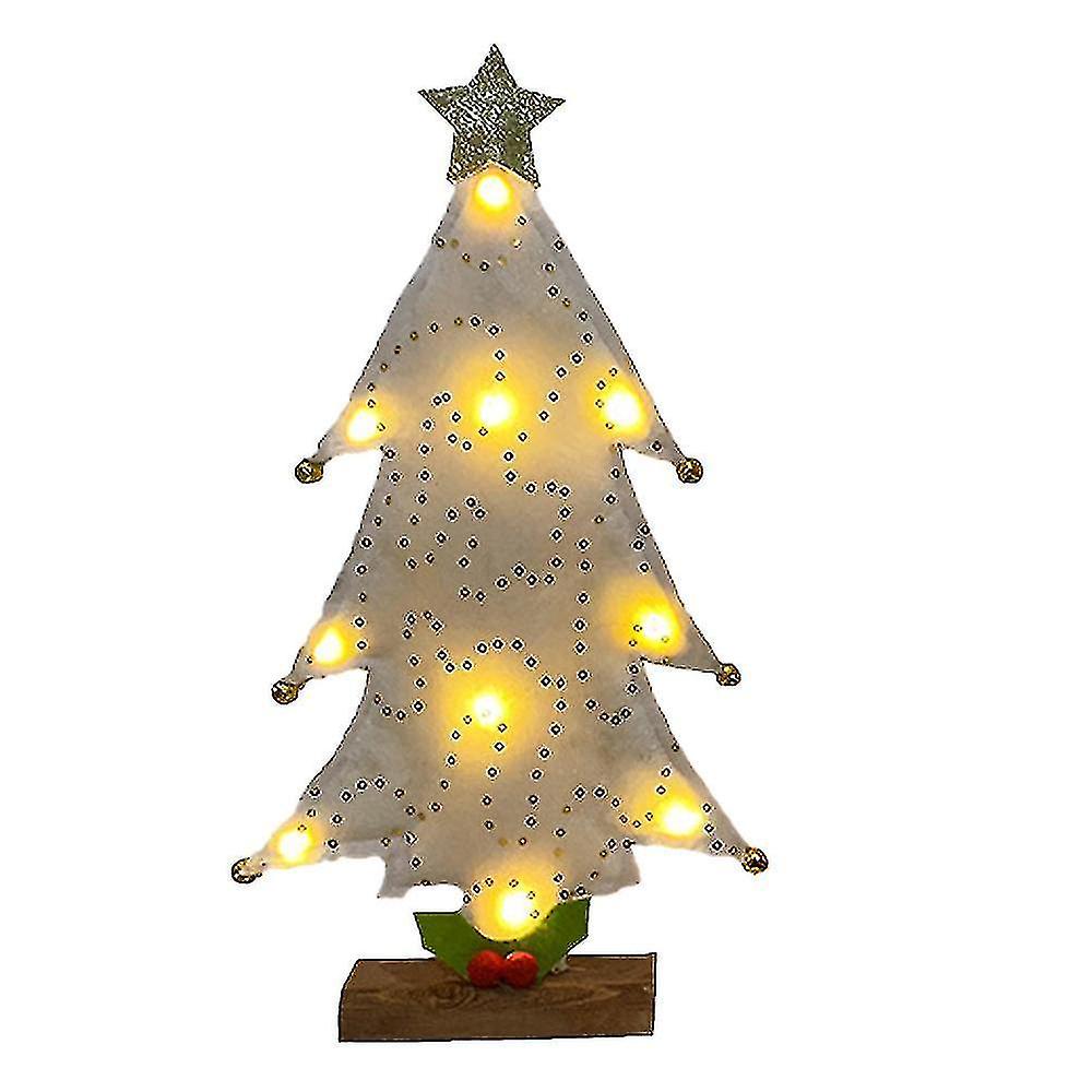 Tabletop Led Christmas Trees Desktop Luminous Christmas Tree Present For Children 1pcs