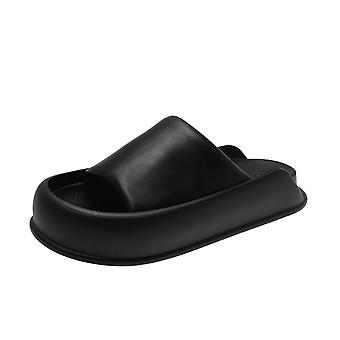 Frau Dicke Sohle Hausschuhe Sommer Sandalen Mode Casual Haushalt Hausschuhe Pu Sandalen Für Damen Indoor & Outdoor Wear