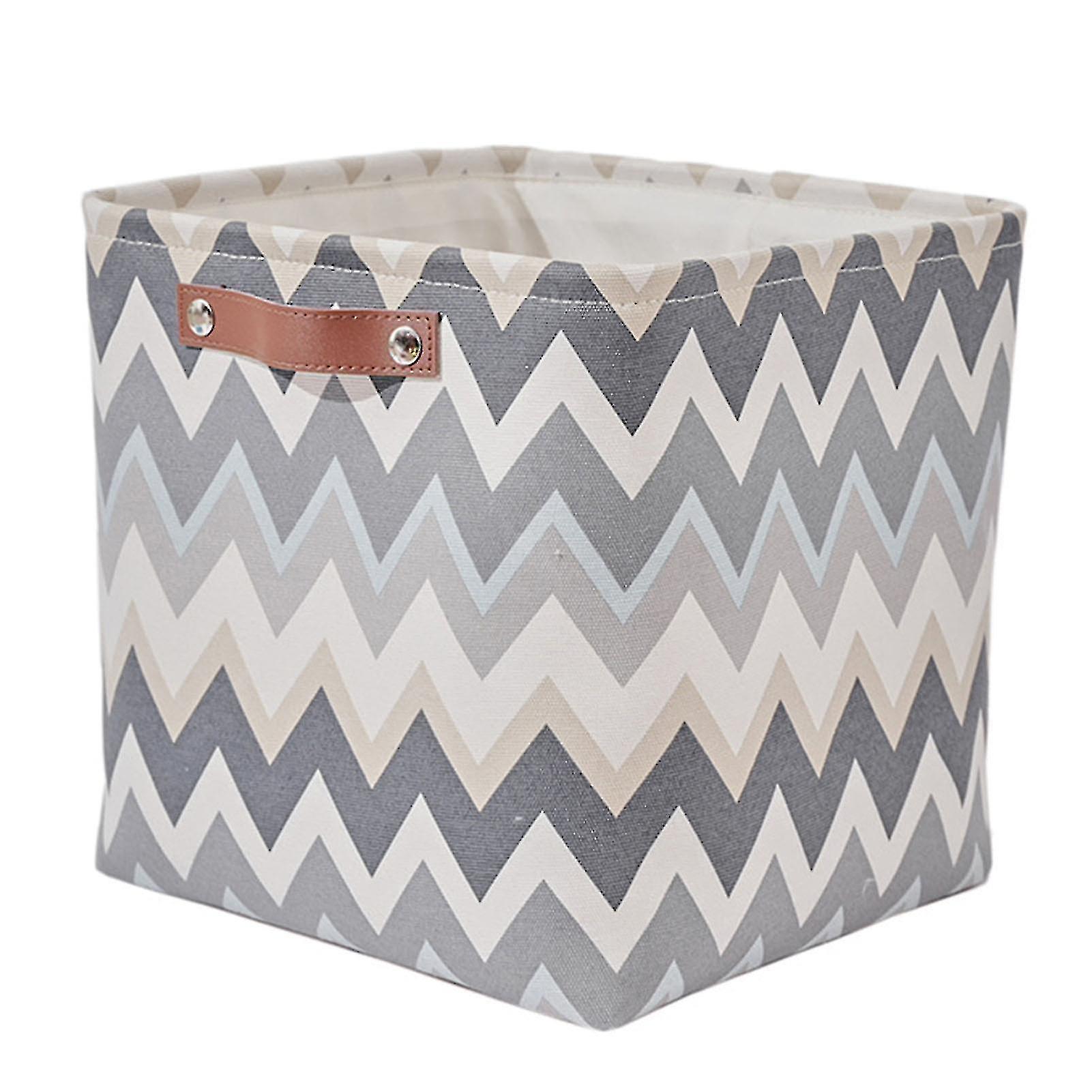 Laundry Storage Basket With Handle Multipurpose Clothes Finishing Bag Sundry Toys Storage Basket