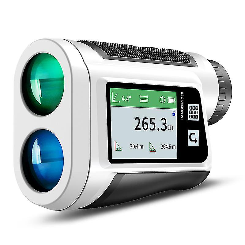 600m - ゴルフ狩猟のための1500mレーザー距離計単眼望遠鏡斜面補正フラグロックが付いている距離計