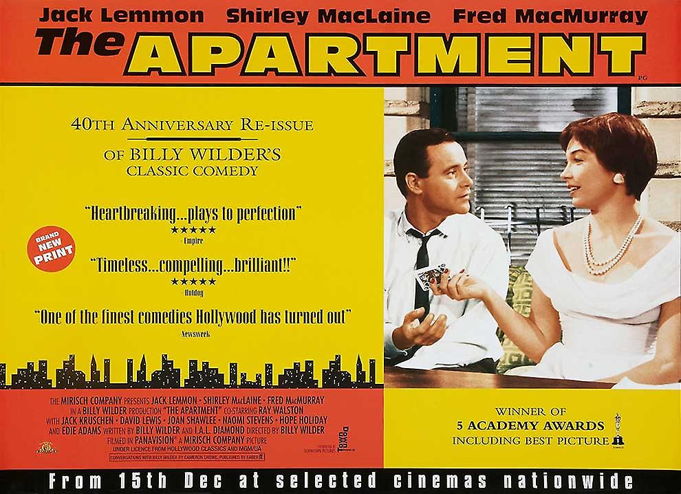 The Apartment (Re-Issue) (Single Sided) Movie Poster