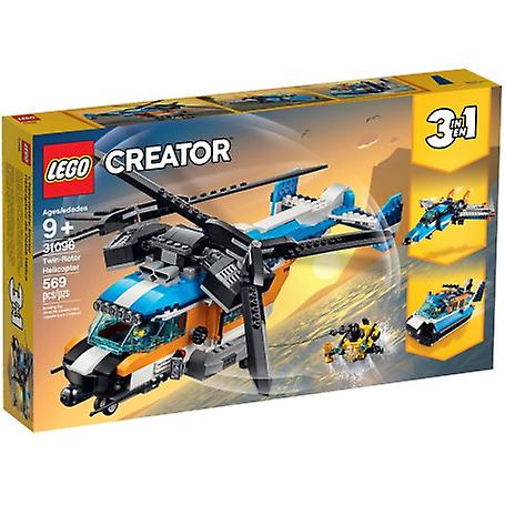 LEGO 31096 double-rotor helicopter