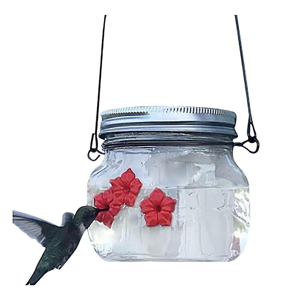 Outdoor Hanging Bird Feeder Clear Reservoir Design Bird Feeder