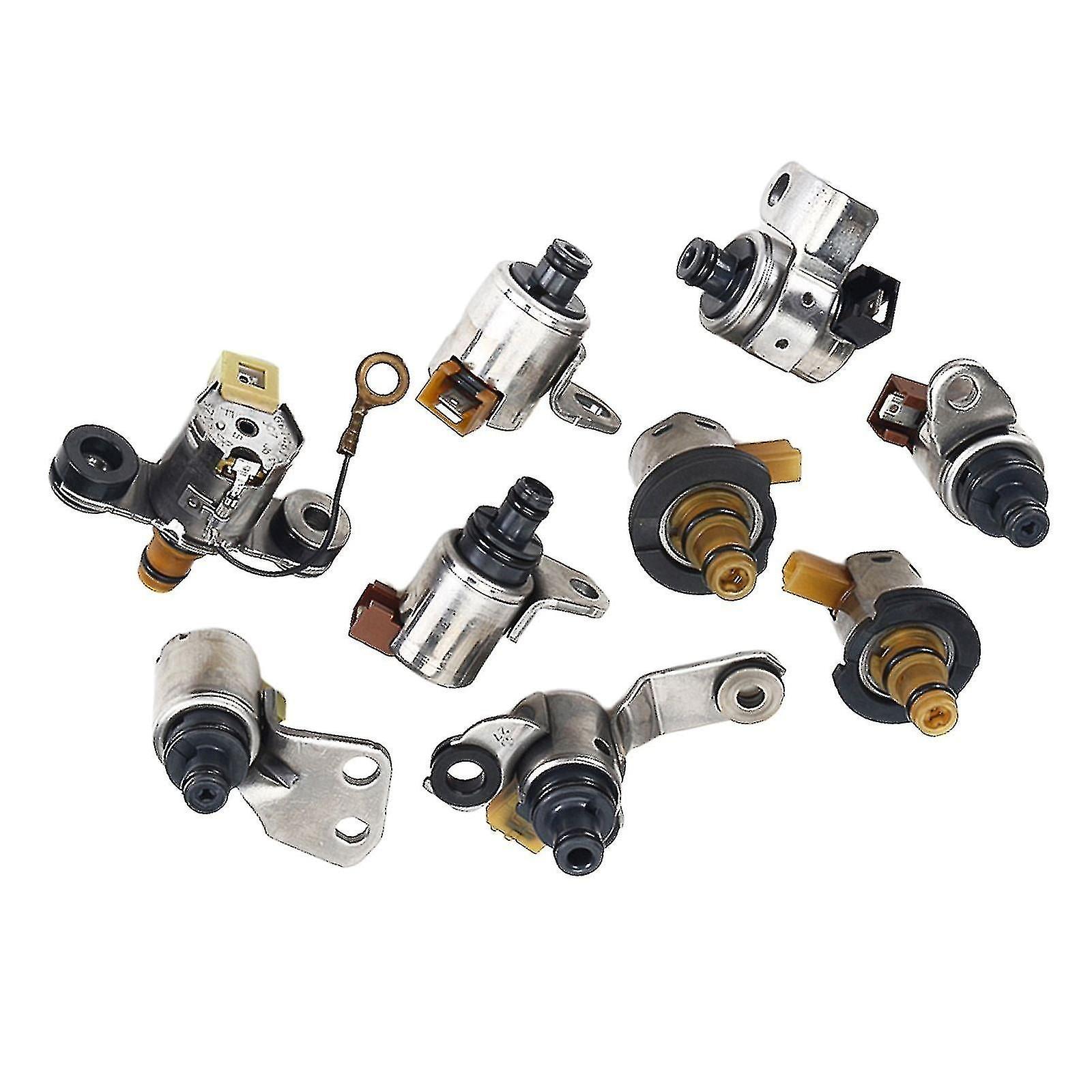9 Pieces Transmission Solenoids For Ford Mazda 6 2.5l 2002-05 Control Solenoids Jf506e