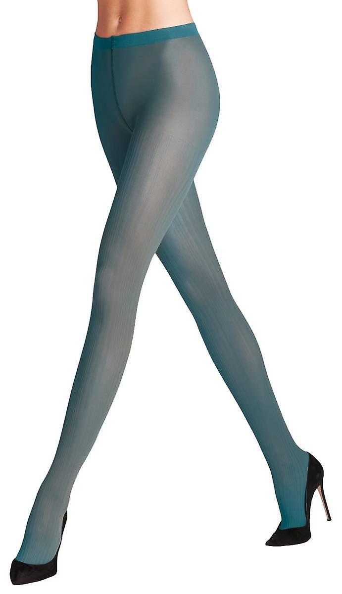 Falke Prime Rib 60 Denier Tights - Peacock Blue