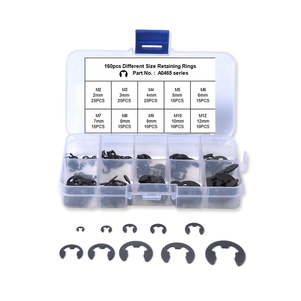 Metal Retaining Washer E Clip Circlip Durable Portable External Retaining Ring Clip Circlip Washer