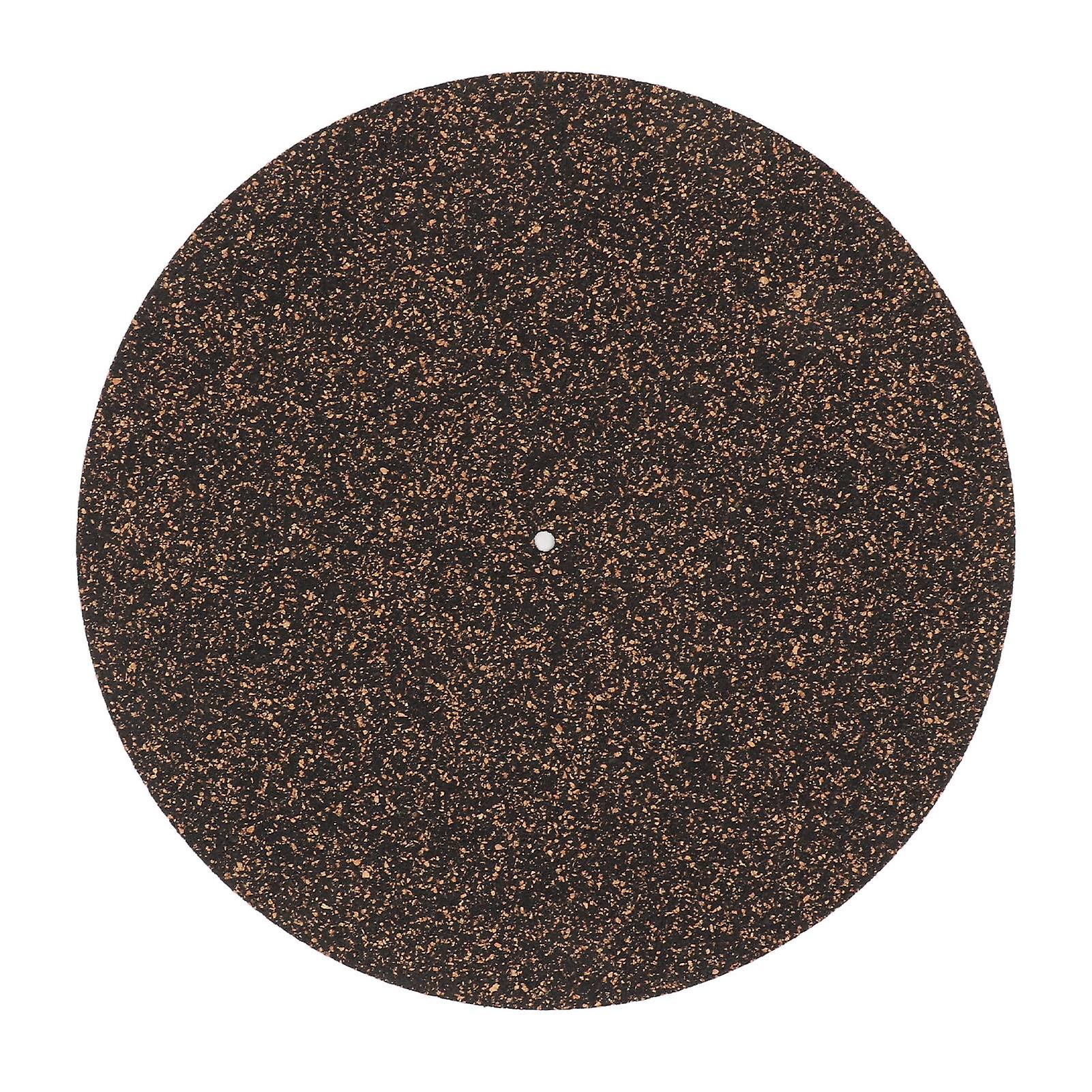 4mm Cork Turntable Mat Slip Resistant Antistatic Shock Proof Durable Record Player Mat for LP