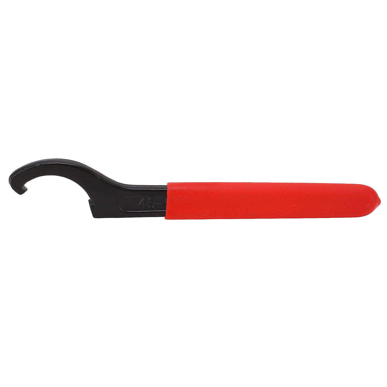 Coilover Wrench,Hook Wrench Spanner,High Carbon Steel Hook Spanner Firm Clamping Tool for Machine Equipment for Disassembly, Fastening