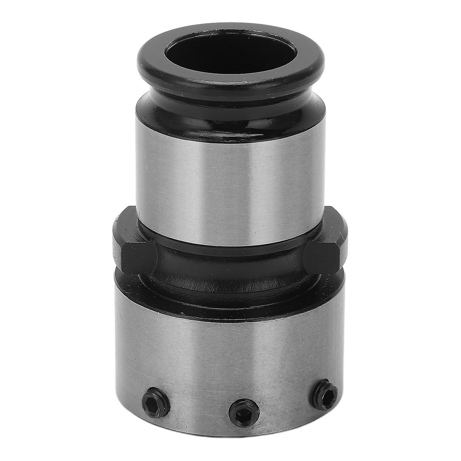 Round Die Chuck 31mm Outer Diameter Carbon Steel Firm Clamping Precise Lathe Tool Round Die Tapping Collet