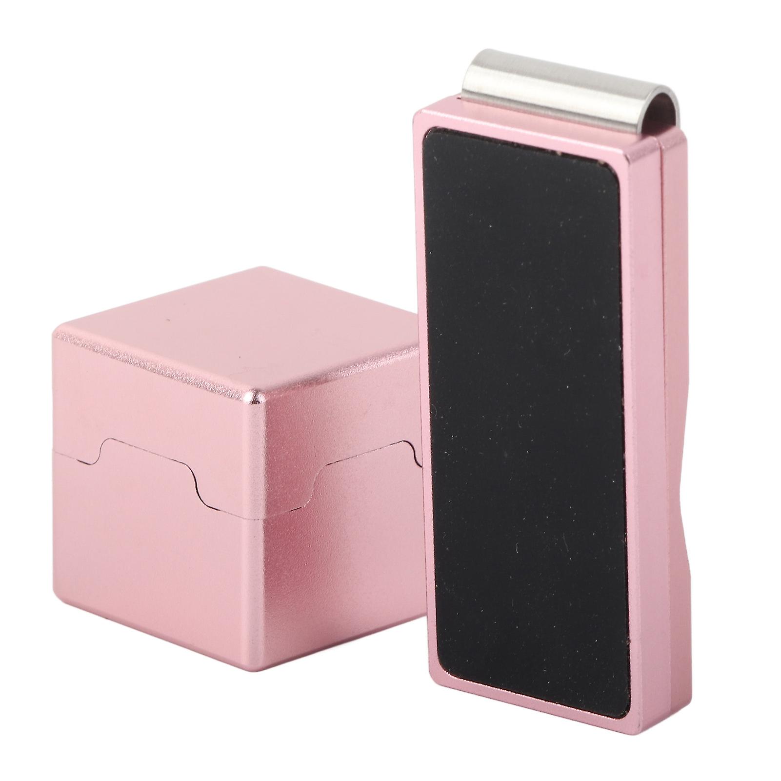Magnetischer Roségold Billardqueuehalter mit Gürtelclips 30mm