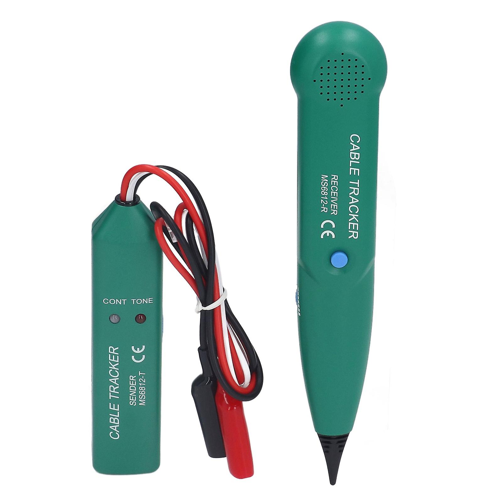 Cable Tester Professional Sturdy Line Finder Wire Tracer Cable Detector Telephone Lines Testing Tool 