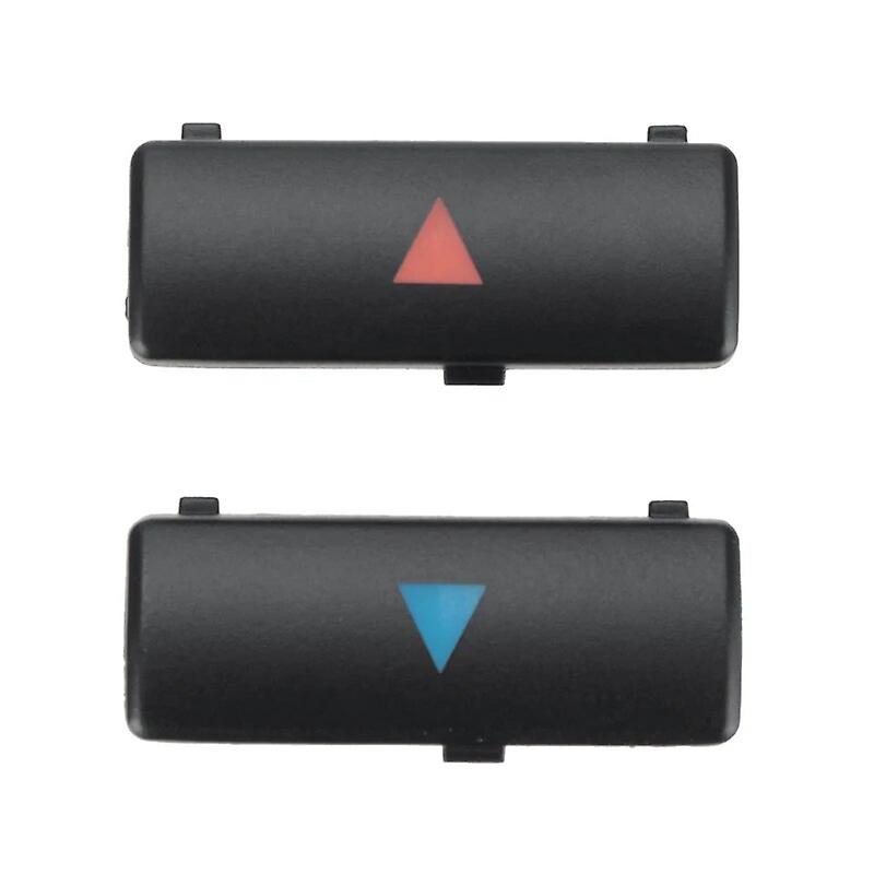 2Pcs Car Air Conditioner a / C Temperature Control Panel Switch Button Key Cover for BMW X5 E39 E53 525I 530I 540I M5 6411692431~44565