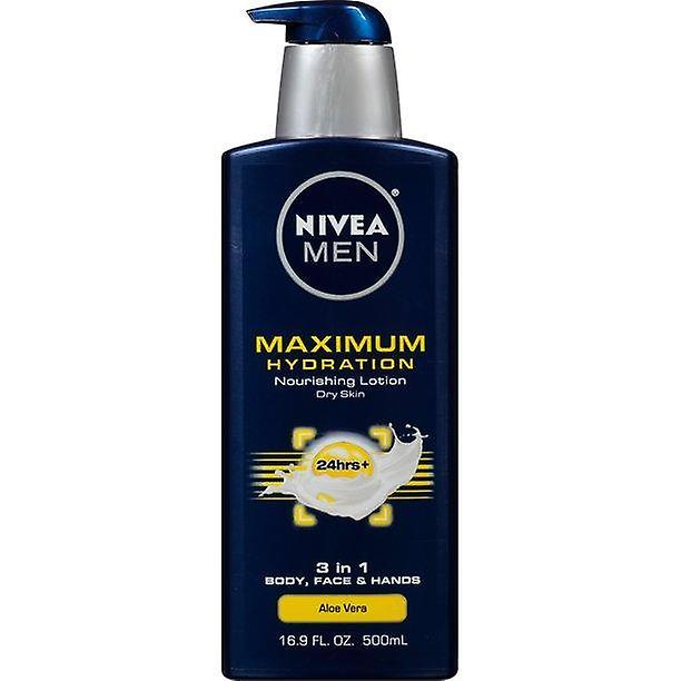 Nivea Men Maximum Hydration Dry Skin Lotion, 16.9 Oz.