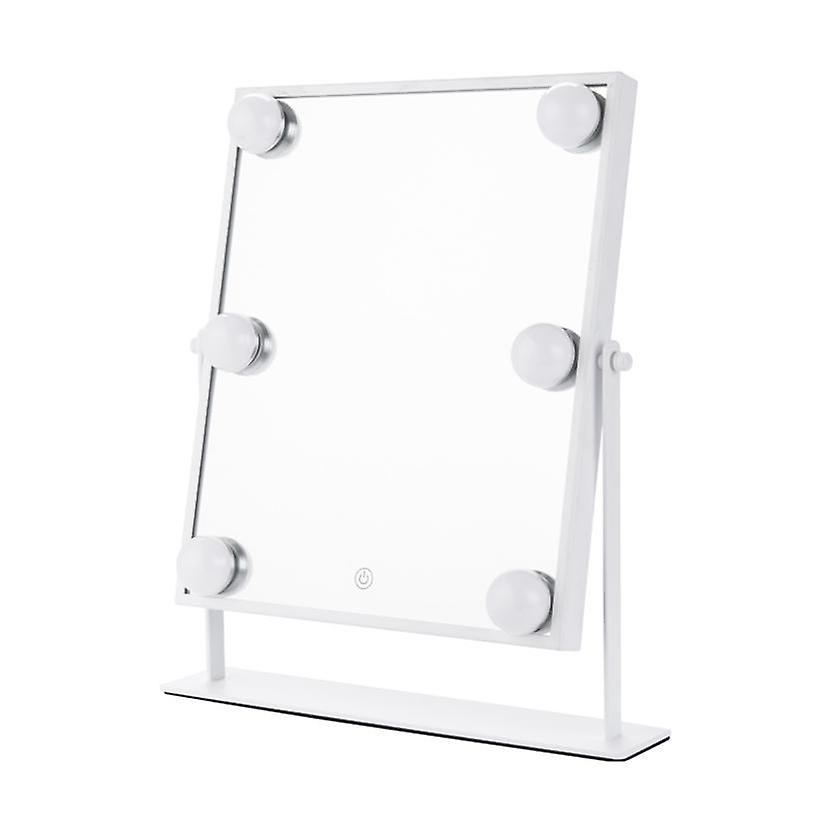 Vanity Hollywood Face Mirror with  6 LED Bulbs