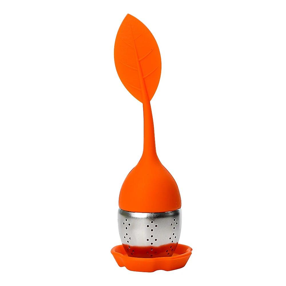 Filters Scented Tea Tools Tea Infusers Silicone Tea Bag Cute Leaf Tea Strainers Teaware High temperature resistance