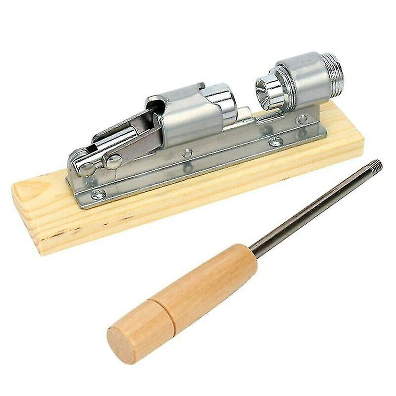 Decorative Nutcrackers Desktops Wood And Stainless Steel Walnut Or Pecan Heavy Duty Nutcracker Tool