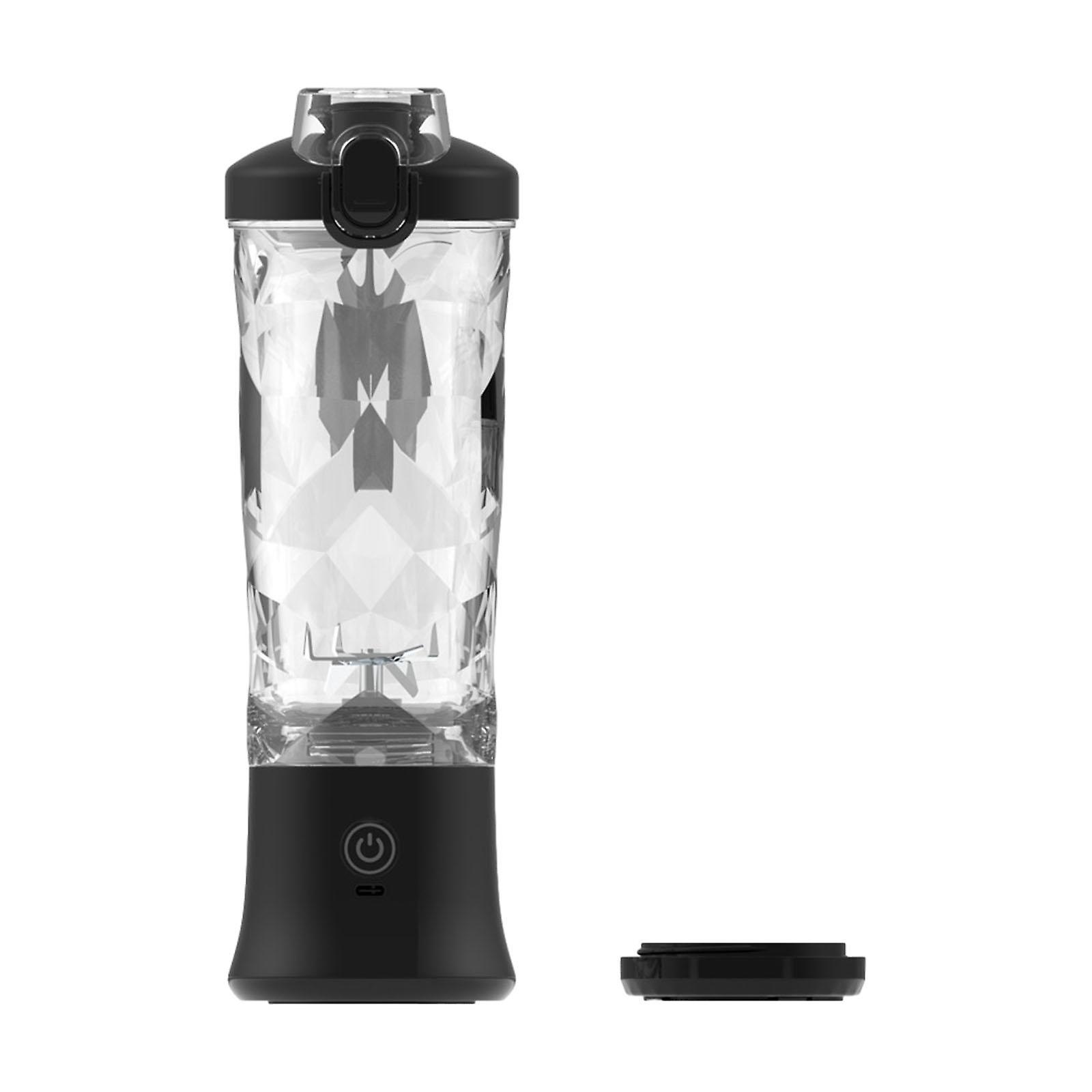 Portable Blender Personal Size Blender 600ml Travel Cup Juice Blender for Ice Cream Cosmetic Grapefruits Picnic Kitchen