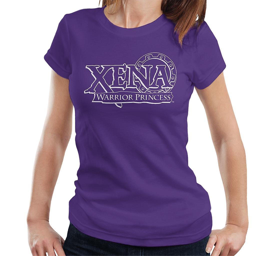 Xena Warrior Princess Vintage Logo Naisten't-paita