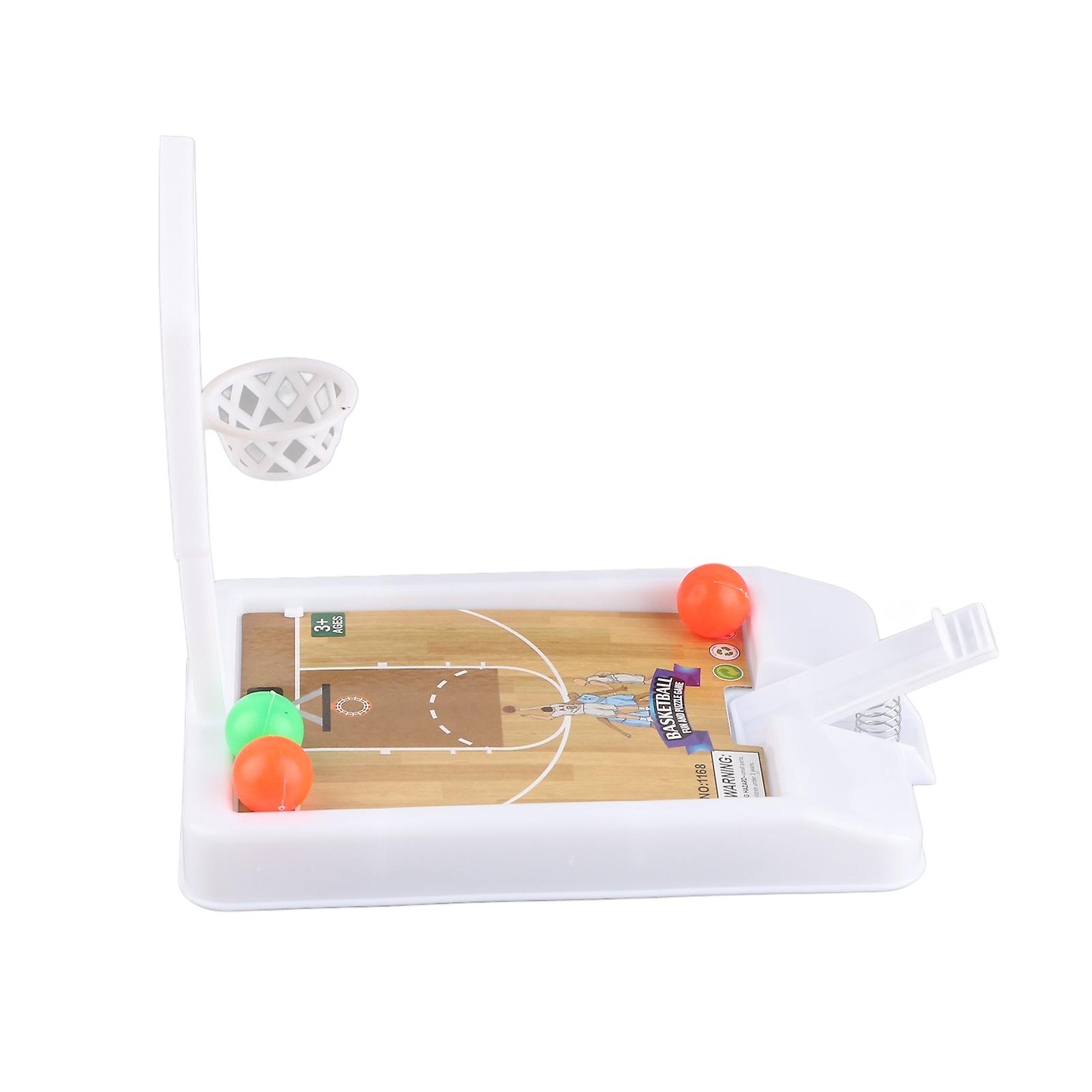 Kids Desktop Indoor Basketball Game Interactive Bright Color Educational Table Basketball Count Toy for Boys Girls