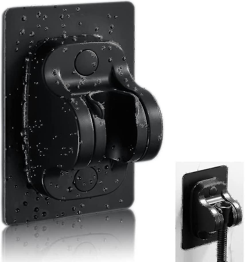 No-drill Shower Head Mount 3m Strong Adhesiveangle Adjustable Adhesive Shower