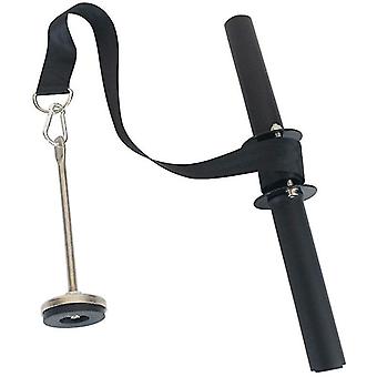 Preparador de forearm de ginástica fortalecedor mão gripper força triceps exercitador peso levantando corda cintura rolo power stick