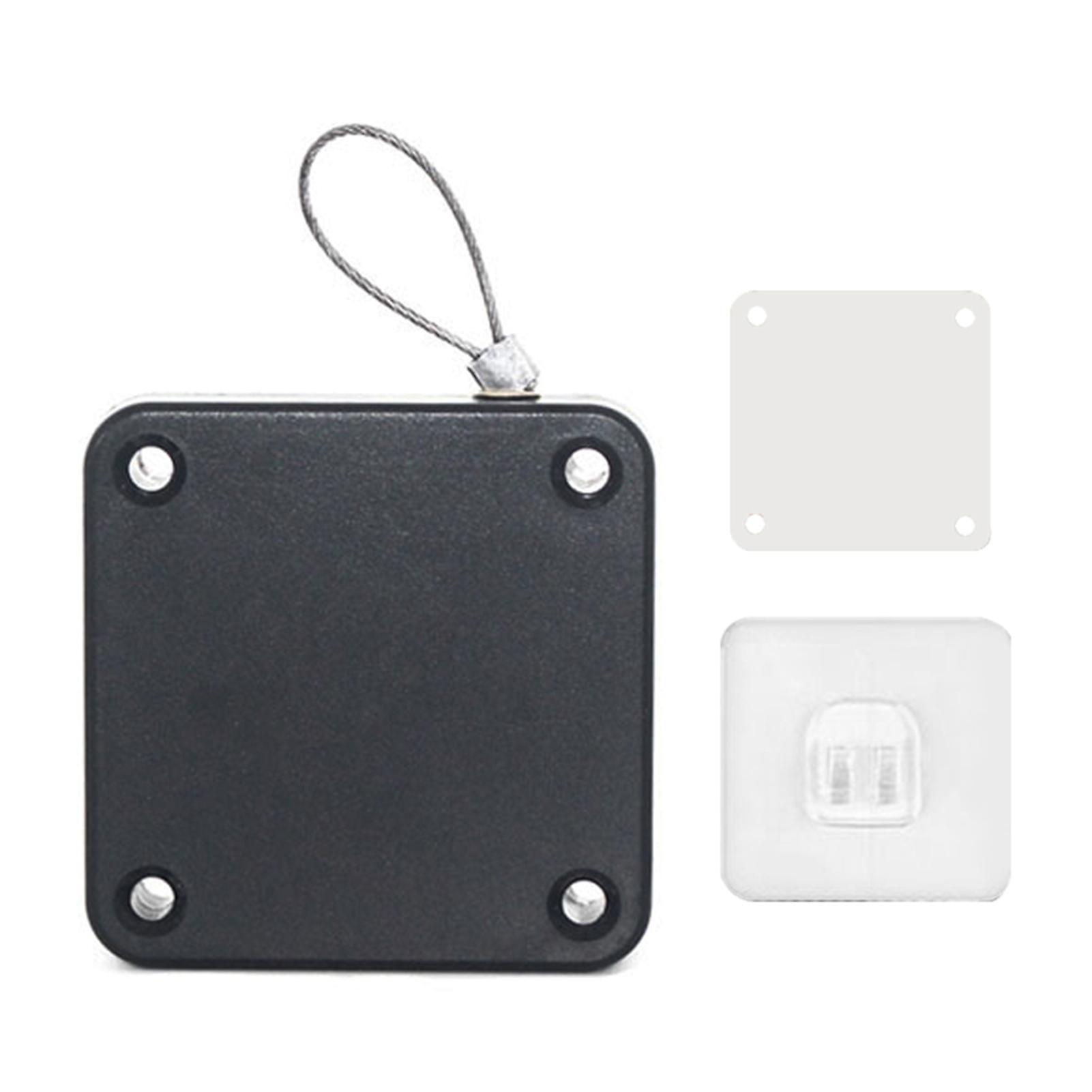 Punch-free Automatic Sensor Door Closer Wear-Resistant Rust-free Door Closer for Home Room Doors