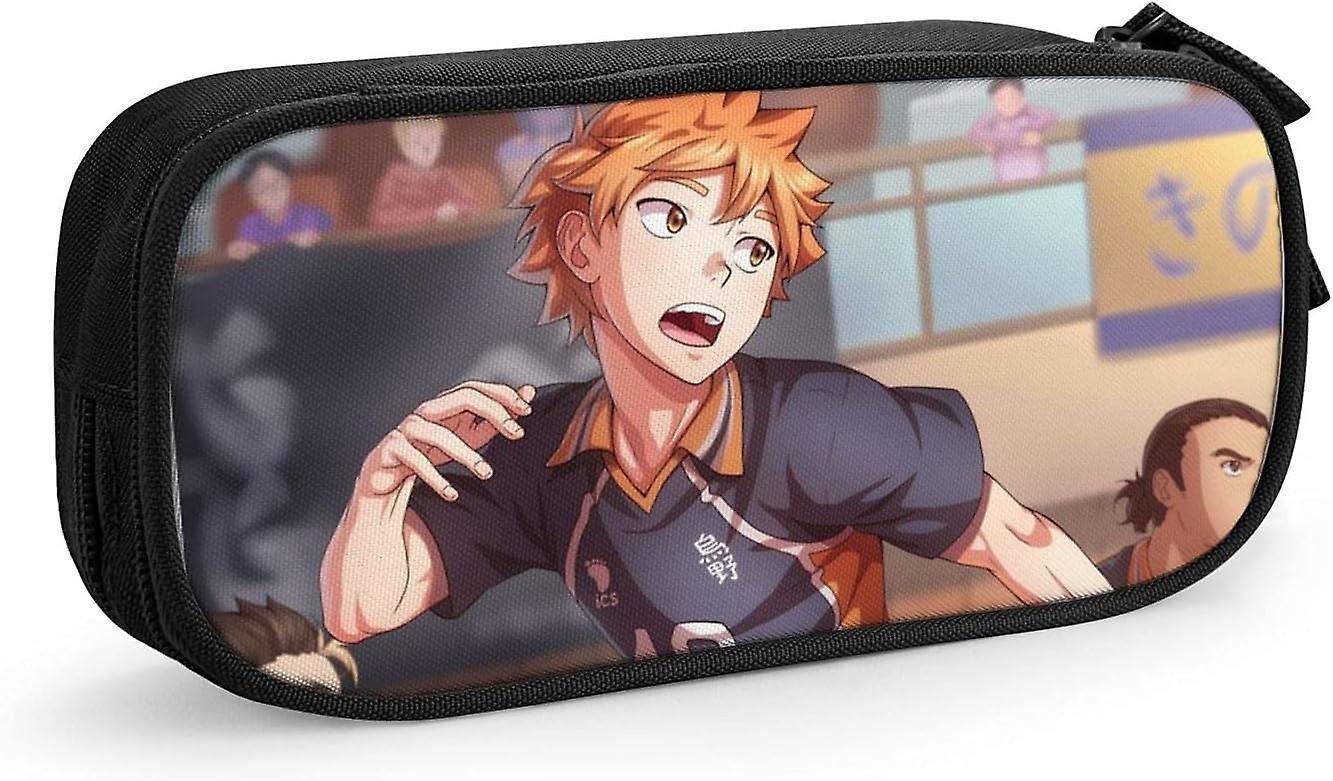 Haikyuu Anime Μολύβι Pencase Pencase Box για παιδιά Έφηβοι Μεγάλη χωρητικότητα Anime Φορητό Unisex Σχολείο Γραφείο Κολλέγιο Ενήλικες Καθημερινή θήκη αποθήκευσης SAOE00865