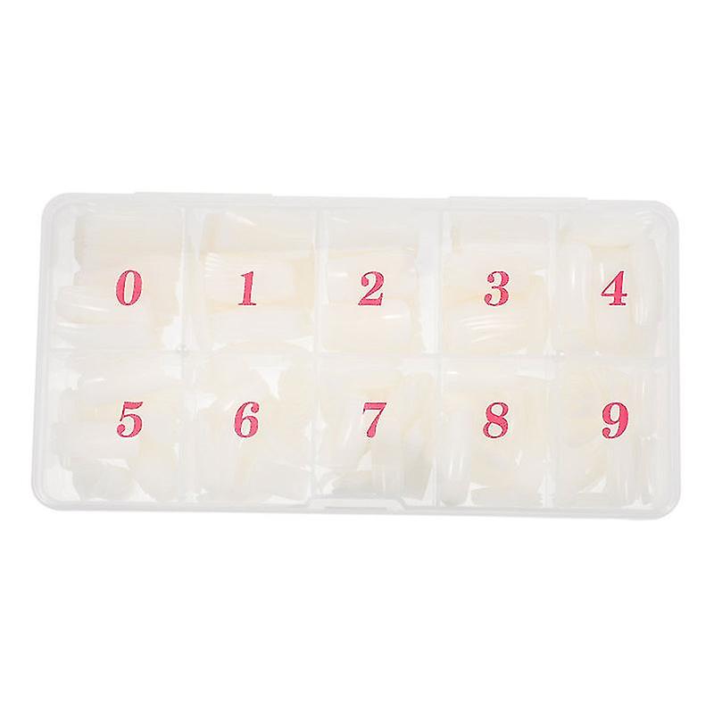 500pcs Natural Color False Nail