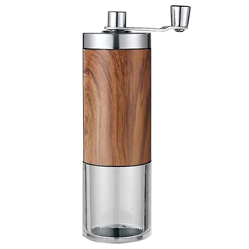 Manual Coffee Grinder Manual Coffee Grinder with Adjustable (1 Pcs - Brown
