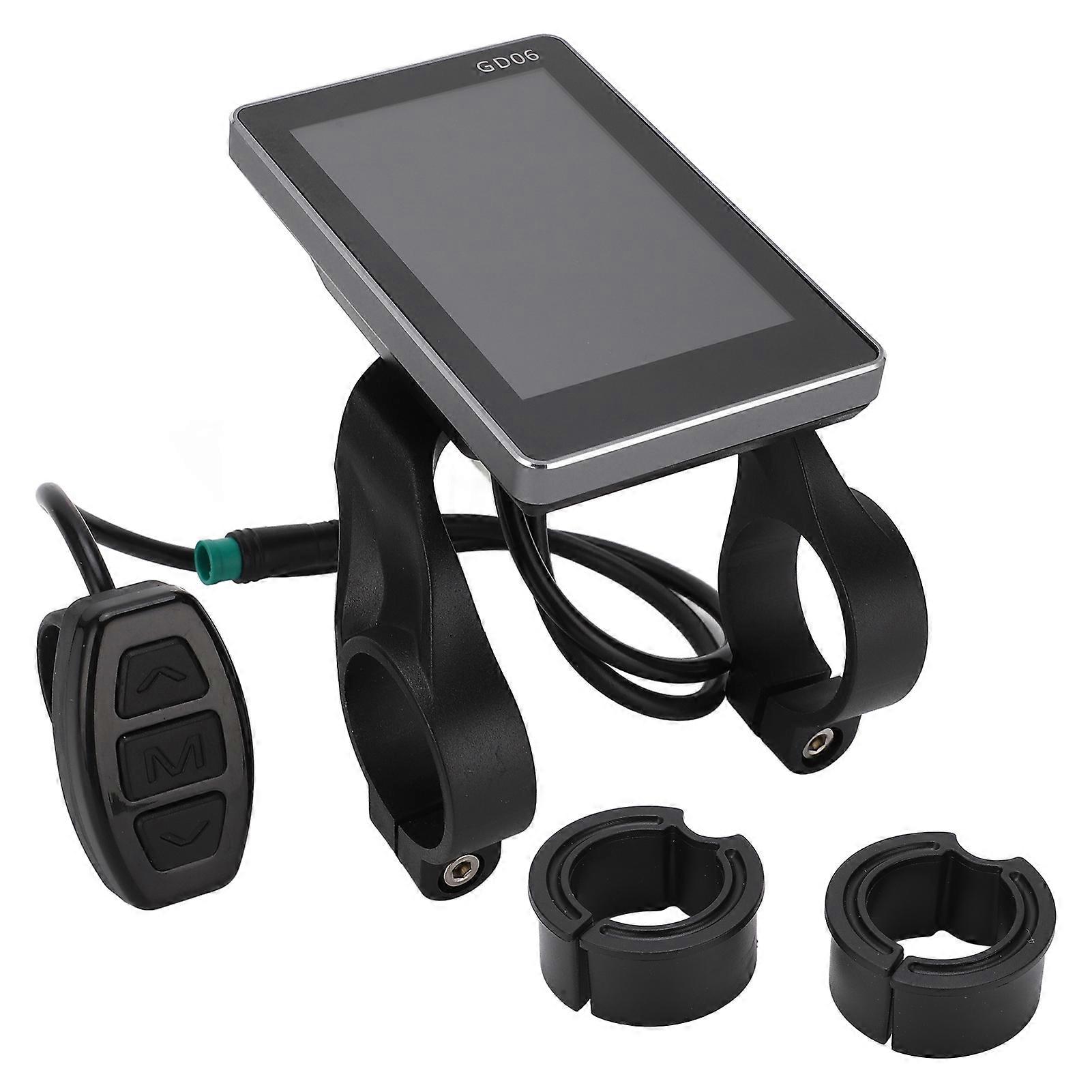 36V 48V Electric Bike LCD GD06 Display Control Panel Waterproof Motor Controller Display Meter for Electric Bicycle