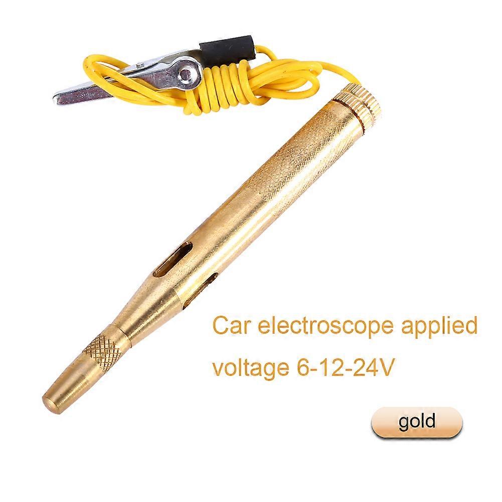 Car Voltage Copper Circuit Tester For Long 6v-24v System Probe Continuity Tester