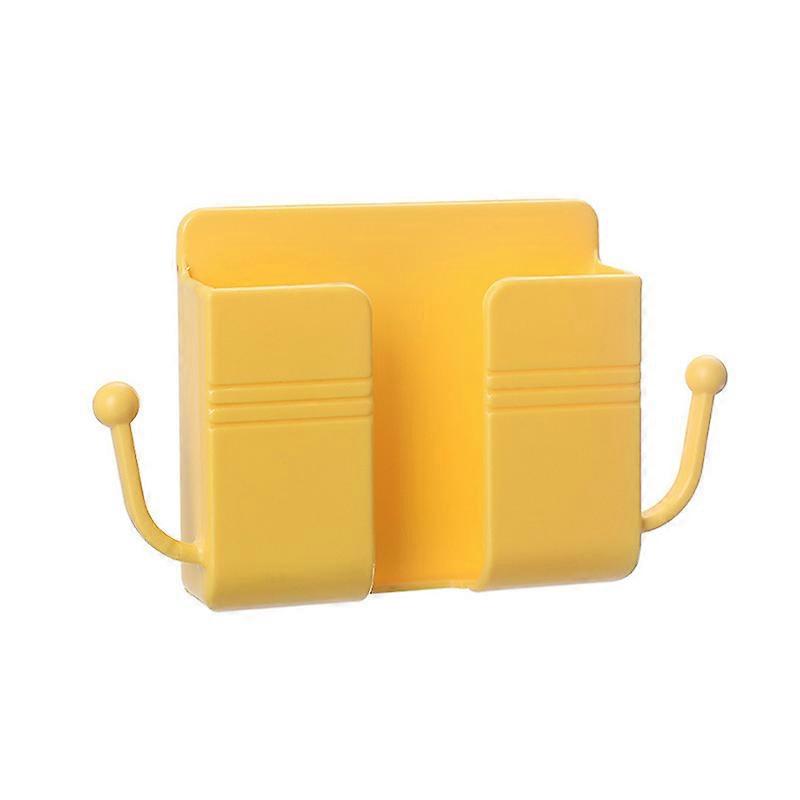 2-piece Wall-mounted Phone Bracket Charging Bracket Rack Shelf Self-adhesive Bracket